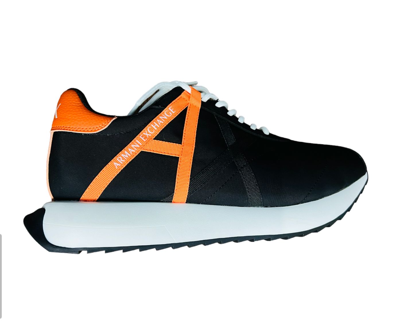 ARMANI EXCHANGE Sneakers in technical fabric, mesh and suede