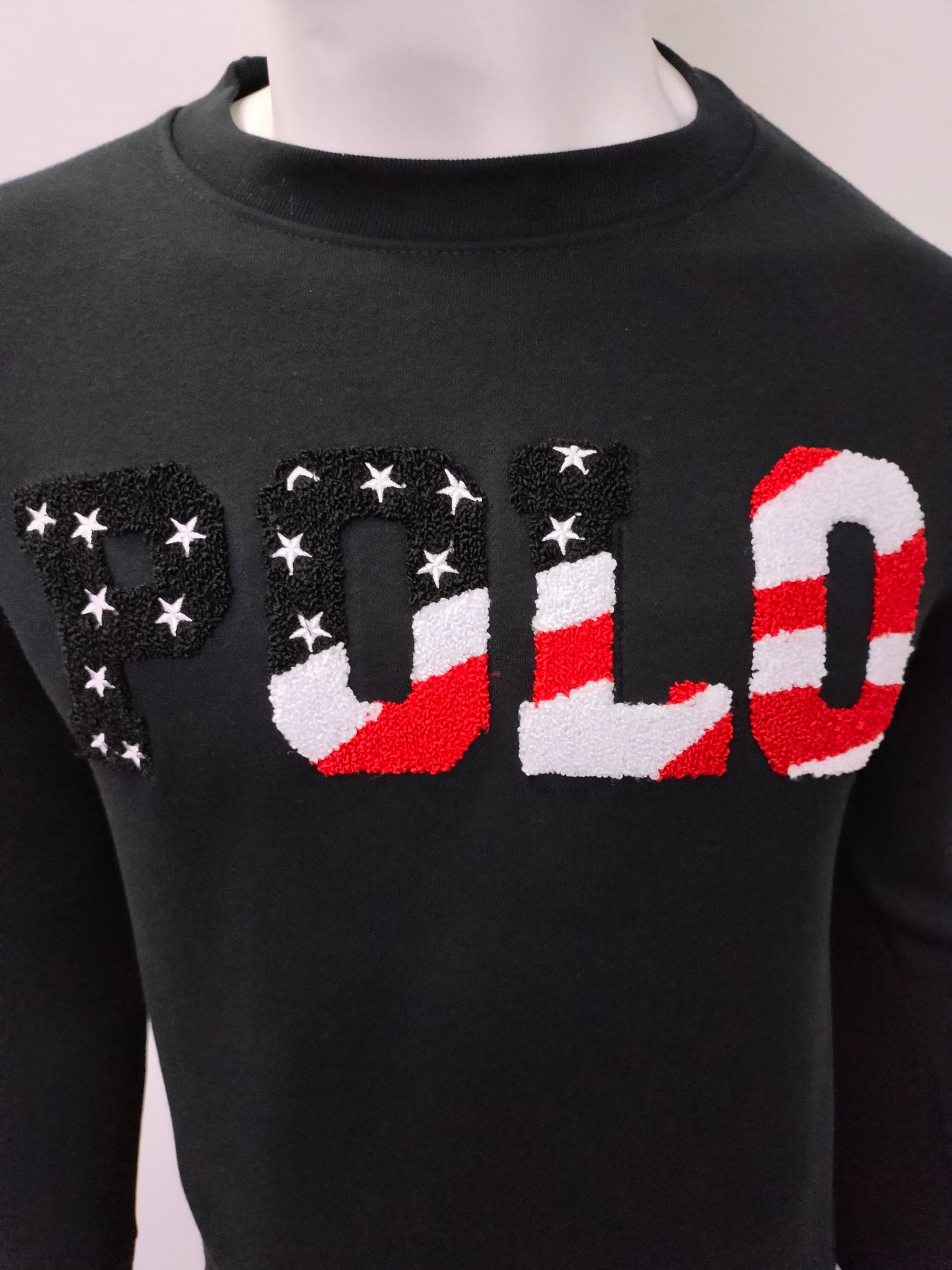 Polo Ralph Lauren Polo Flag Sweatshirt, Black,
