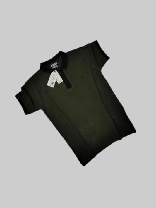 Lacoste men's polo shirt with Rubber Logo