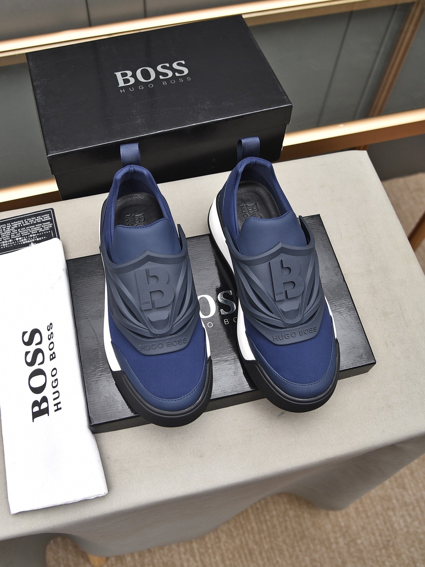 BOSS spaceship shoes