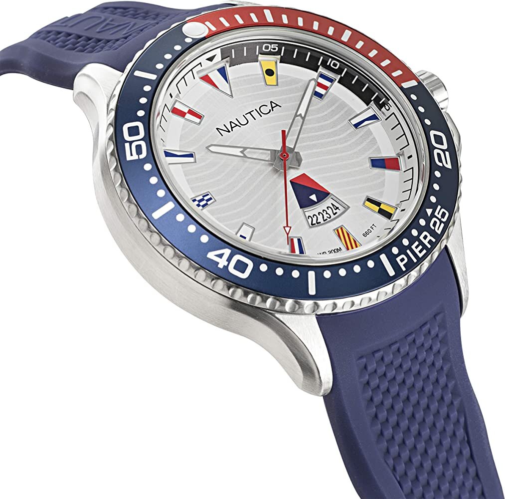 Nautica Men's Watch, Blue, Chronograph